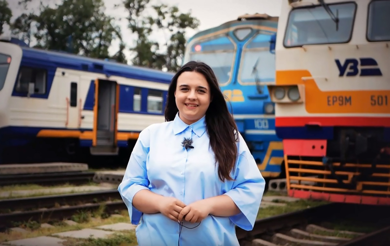 "У багатьох закладах освіти відмовляли, тому що я дівчина": в УЗ розповіли про помічницю машиніста